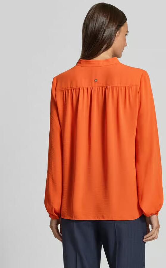 Marc Cain Regular fit blouse met v-hals - Foto 2
