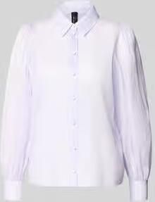 Marc Cain regular fit blouse van mix van zijde en wol