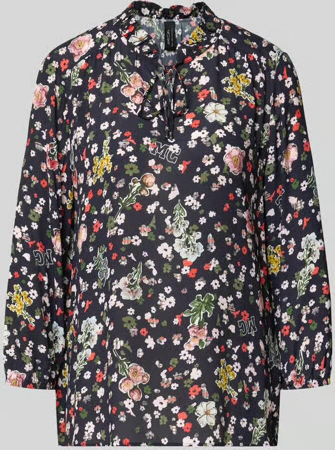 Marc Cain regular fit blouse van pure viscose