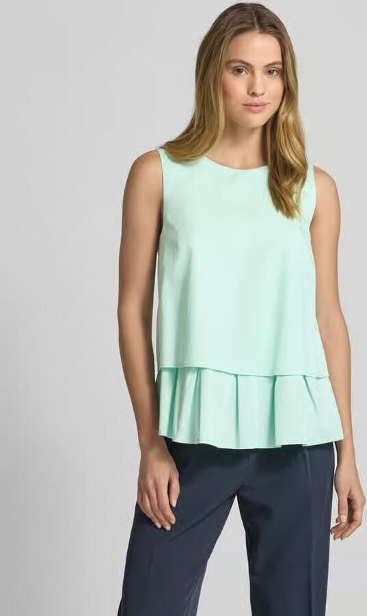 Marc Cain Regular fit blousetop in laagjeslook - Foto 2