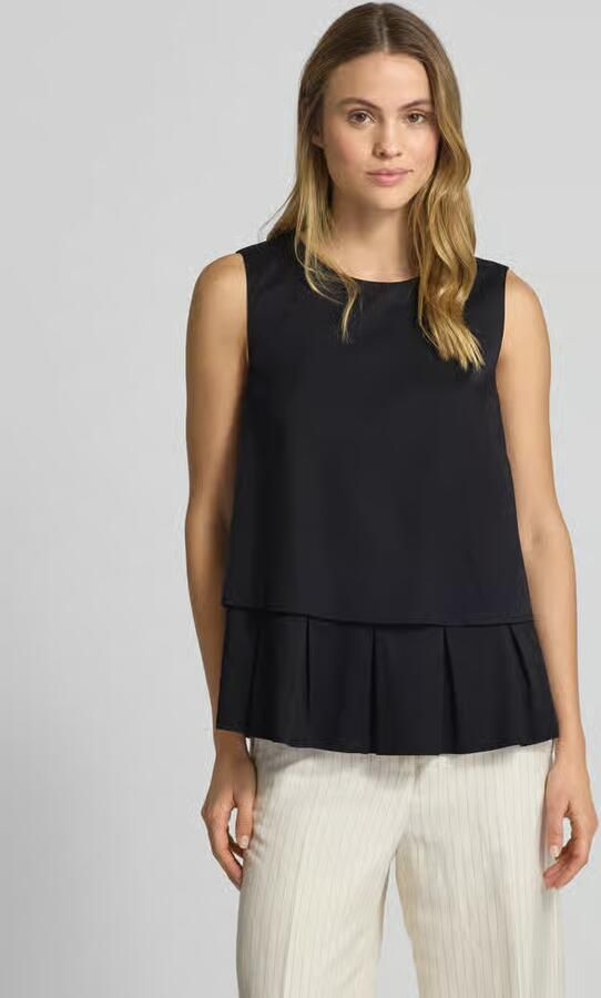 Marc Cain Regular fit blousetop in laagjeslook - Foto 2