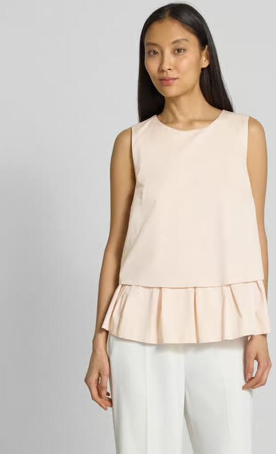 Marc Cain Regular fit blousetop in laagjeslook - Foto 2