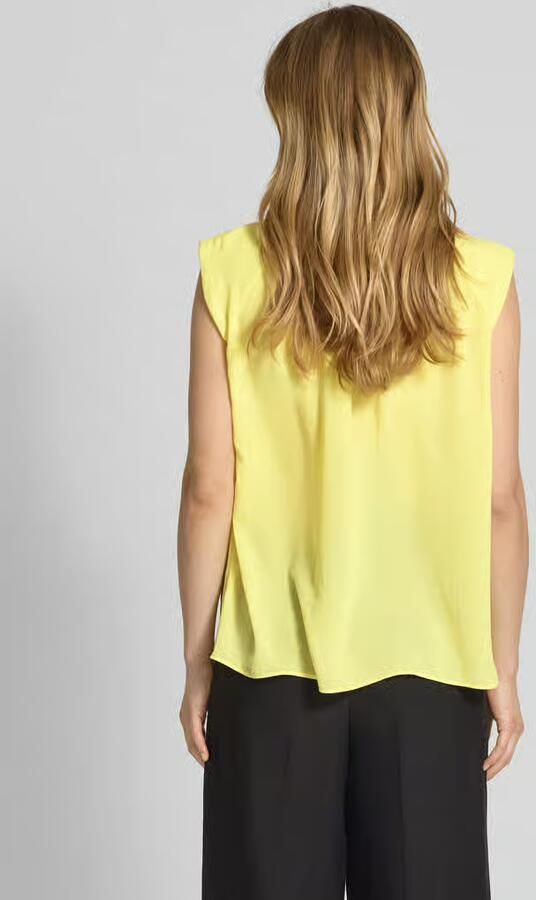 Marc Cain Regular fit blousetop met ruches
