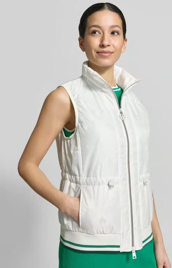 Marc Cain Regular Fit bodywarmer in gewatteerde look