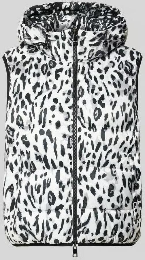 Marc Cain Regular fit bodywarmer met aan twee kanten draagbaar - Foto 2