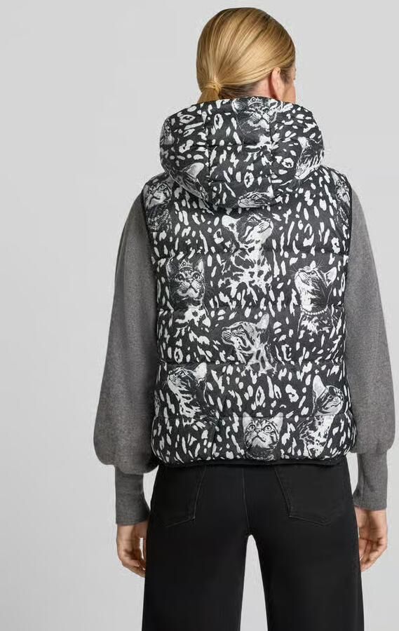 Marc Cain Regular fit bodywarmer met aan twee kanten draagbaar - Foto 2