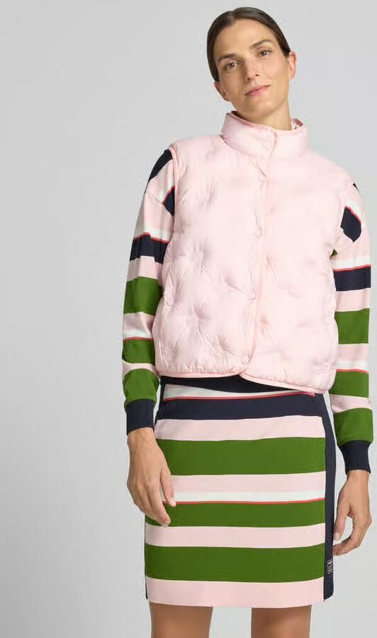 Marc Cain regular fit bodywarmer met gewatteerde look - Foto 2