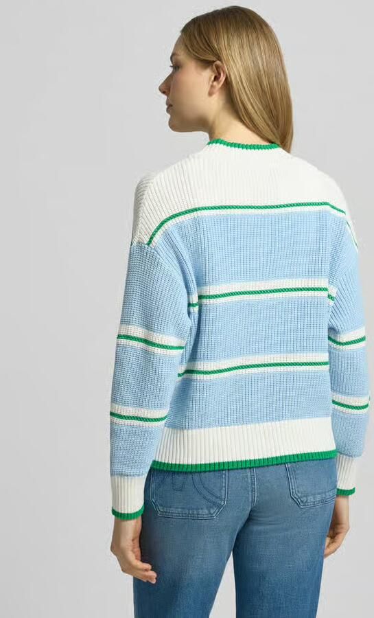 Marc Cain Regular fit cardigan in gebreide look