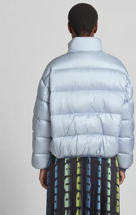Marc Cain Regular fit jack in stiksels met opstaande kraag - Foto 2
