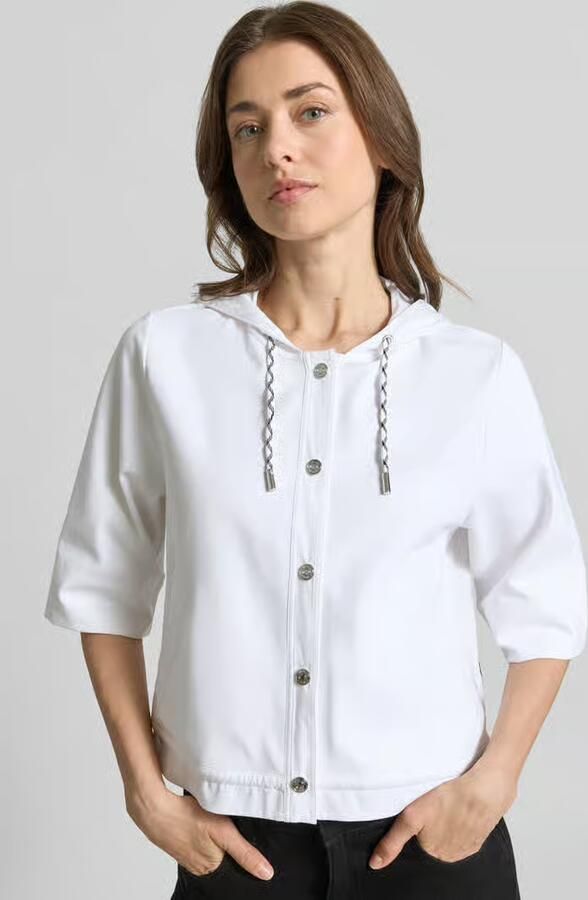 Marc Cain regular fit jack met capuchon