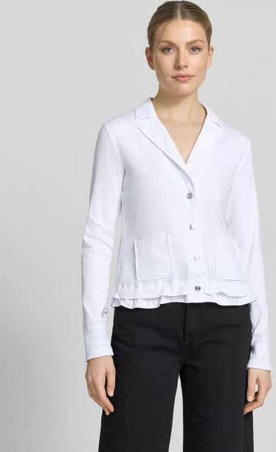 Marc Cain Regular fit jack met opgestikte zakken - Foto 3