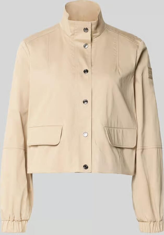 Marc Cain Regular fit jack met opstaande kraag - Foto 2