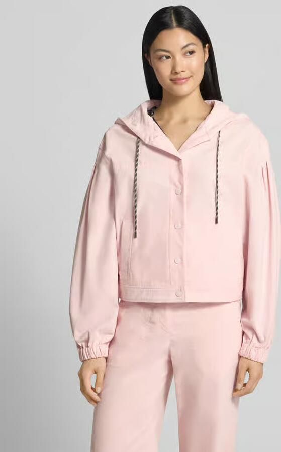 Marc Cain regular fit jack van katoenmix - Foto 3