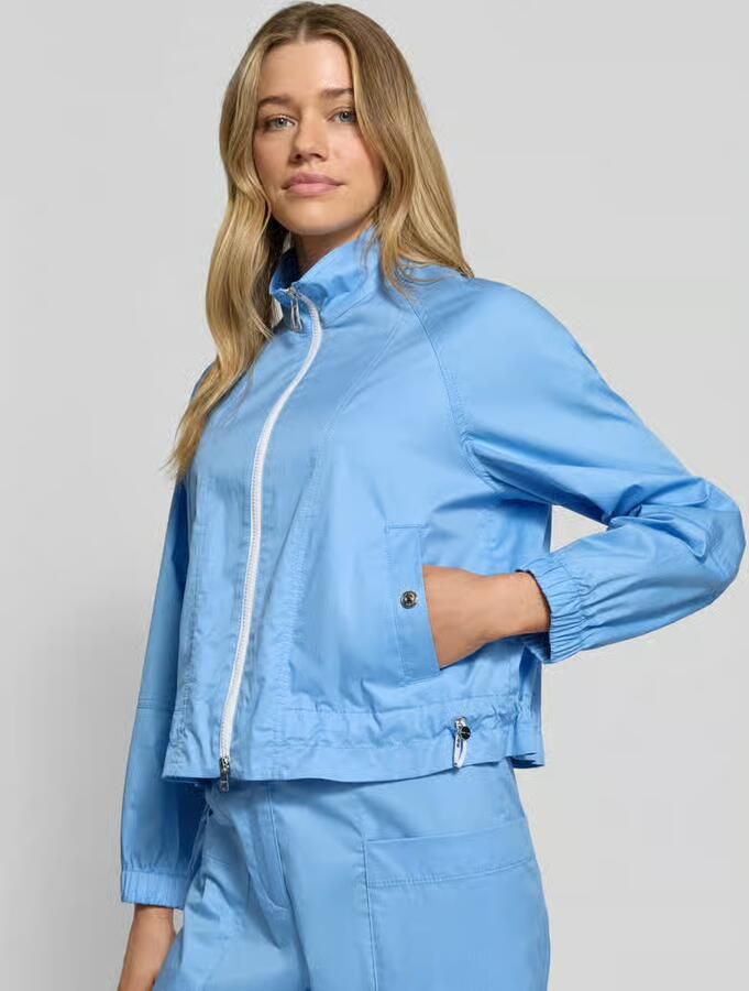 Marc Cain regular fit jas met opstaande kraag