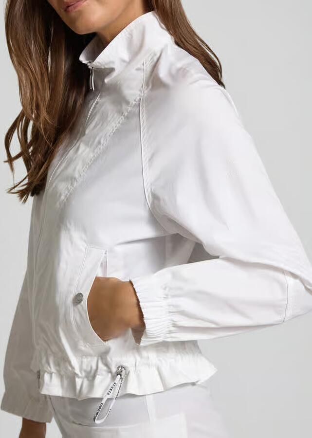Marc Cain regular fit jas met opstaande kraag