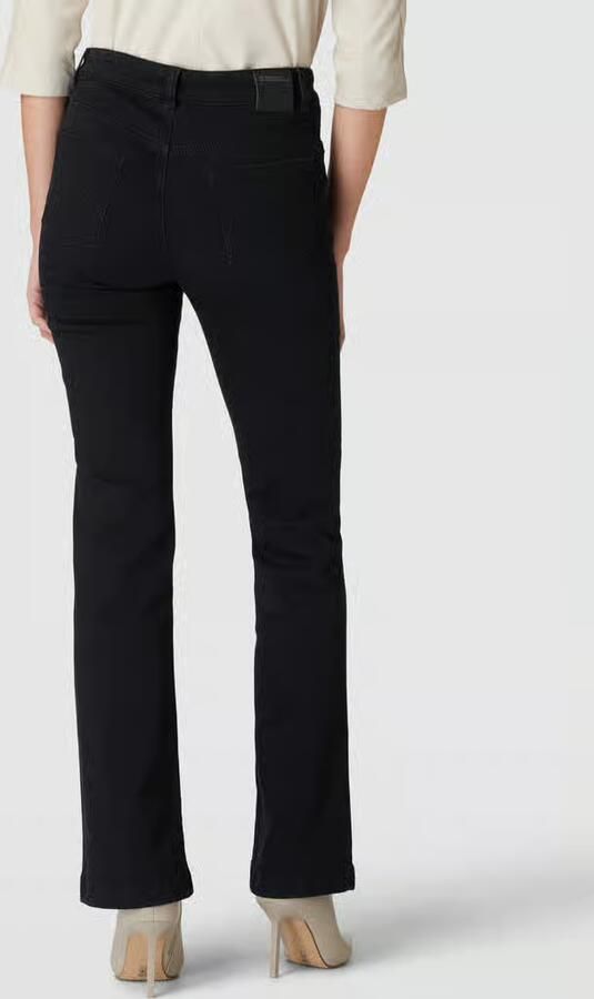Marc Cain Regular fit jeans met uitlopende pijpen - Foto 2