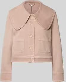 Marc Cain Regular fit jeansjack met platte kraag