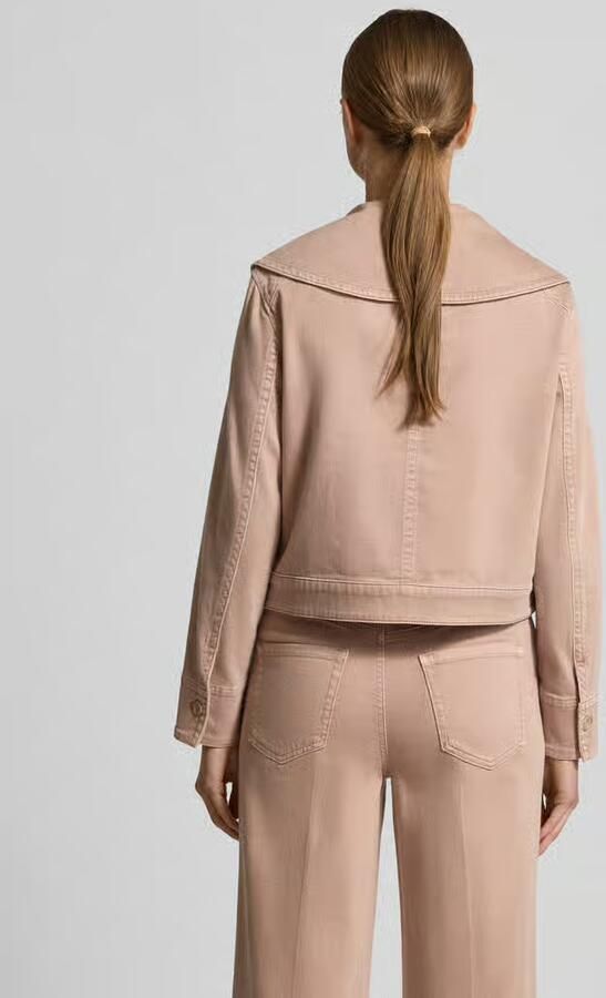 Marc Cain Regular fit jeansjack met platte kraag - Foto 3