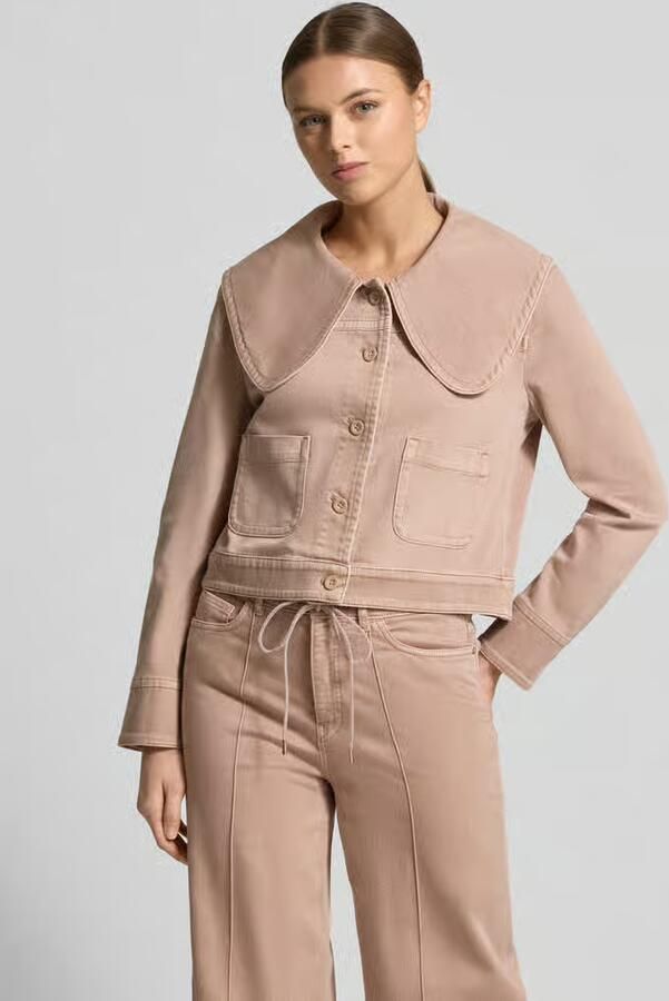 Marc Cain Regular fit jeansjack met platte kraag - Foto 2