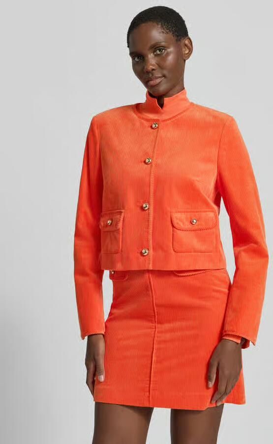 Marc Cain Regular fit korte blazer van puur katoen - Foto 2