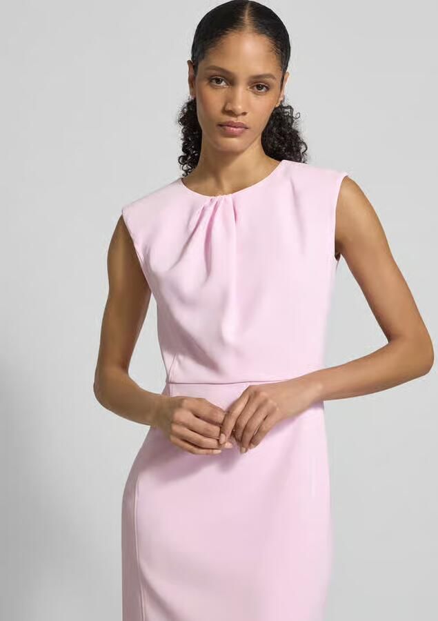 Marc Cain Regular fit midi-jurk met Loopsplit - Foto 2