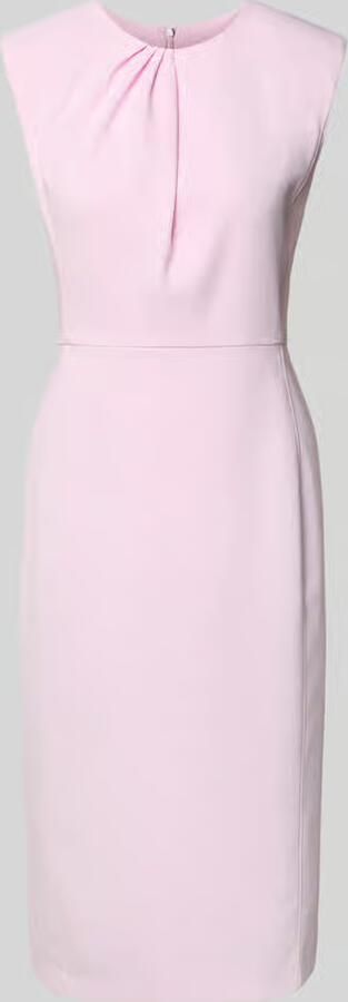Marc Cain Regular fit midi-jurk met Loopsplit