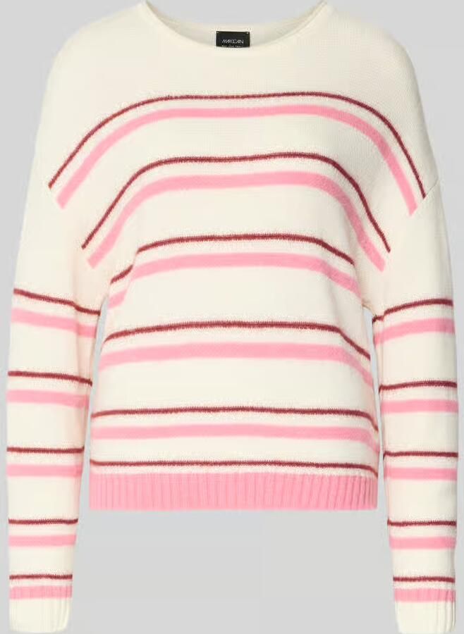 Marc Cain Regular fit pullover van alpacamix met kasjmier