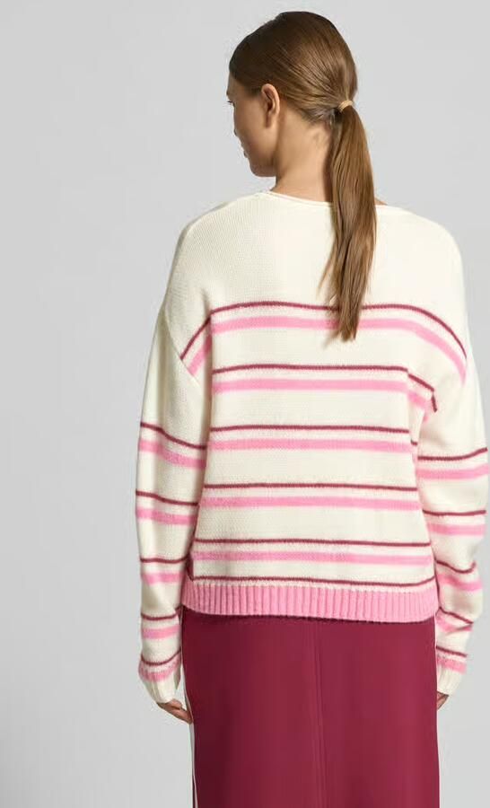 Marc Cain Regular fit pullover van alpacamix met kasjmiermix - Foto 2