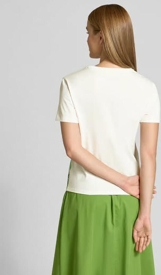 Marc Cain regular fit T-shirt met all-over motiefprint