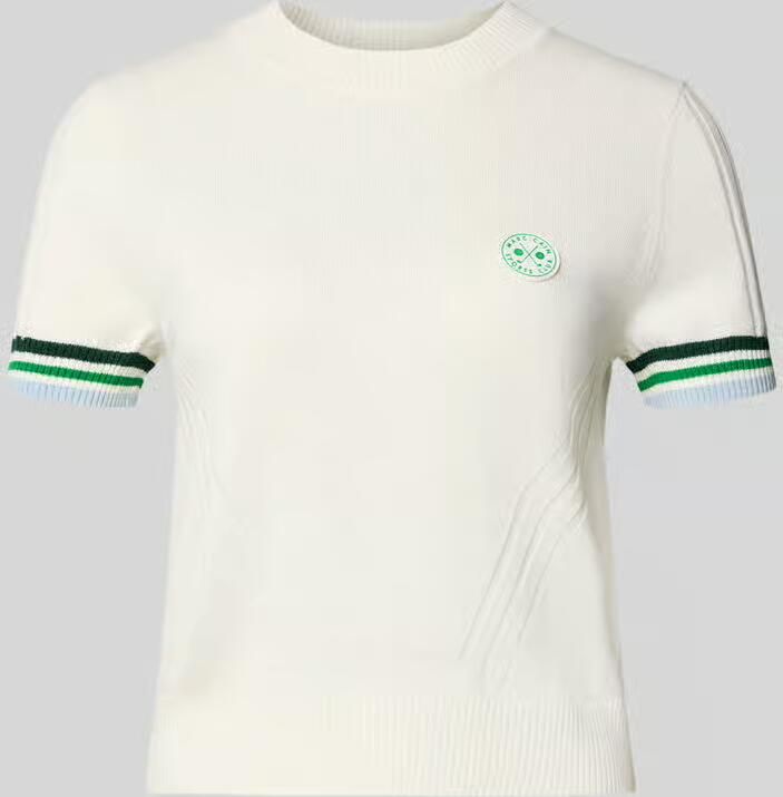 Marc Cain Regular fit T-shirt met wol - Foto 2