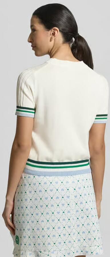 Marc Cain Regular fit T-shirt met wol