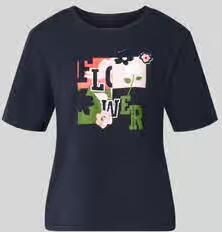Marc Cain Regular fit t-shirt van puur katoen