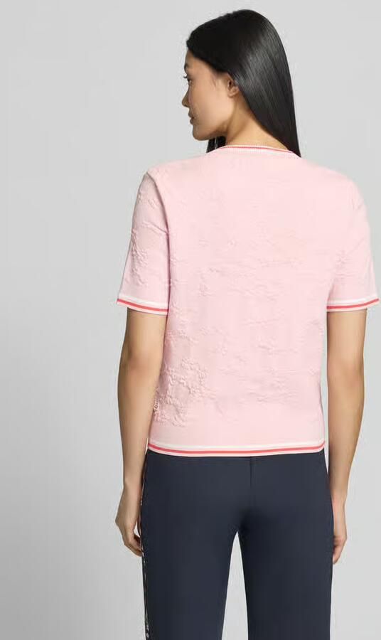 Marc Cain Regular fit t-shirt van viscosemix - Foto 2