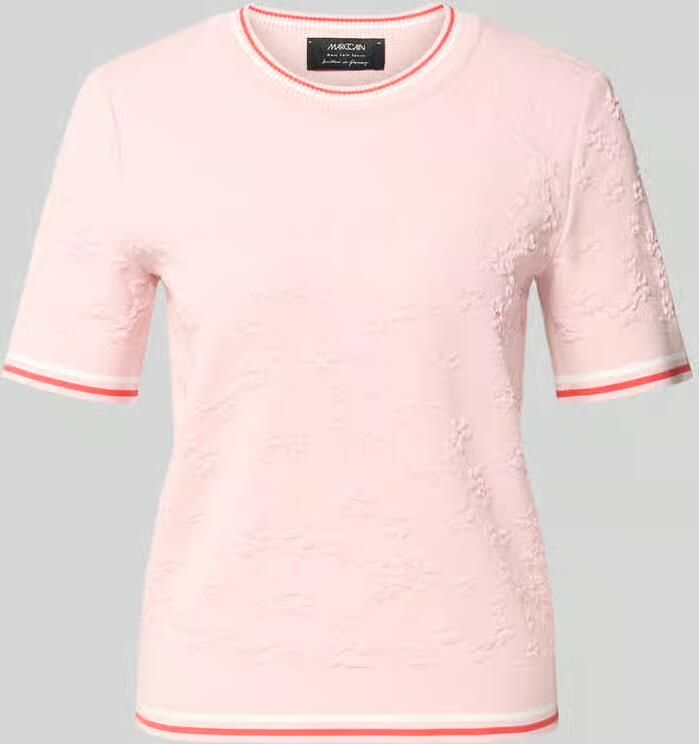 Marc Cain Regular fit t-shirt van viscosemix - Foto 2