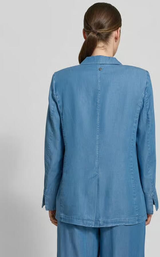 Marc Cain relaxed fit blazer met klepzakken - Foto 4
