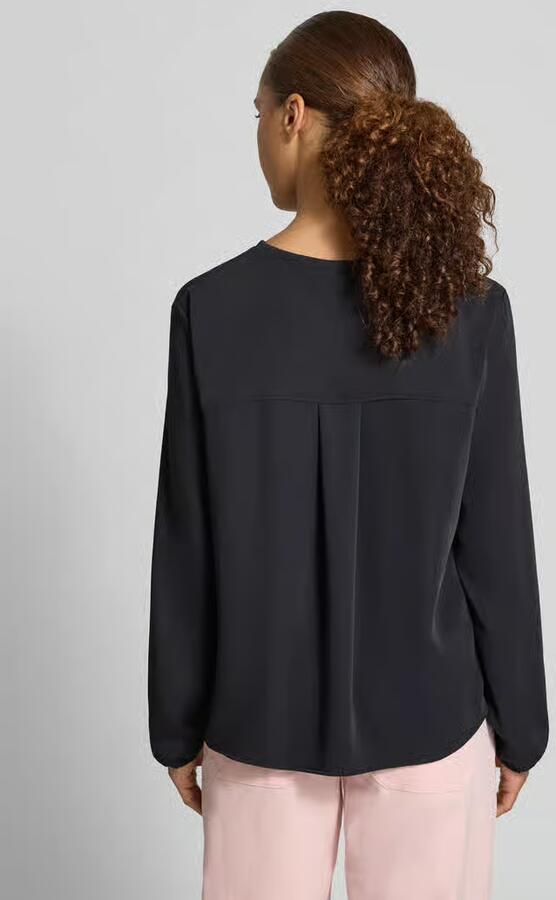 Marc Cain relaxed fit blouse met tunnelkoord - Foto 3