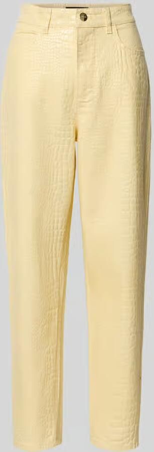 Marc Cain relaxed fit broek in all-over look
