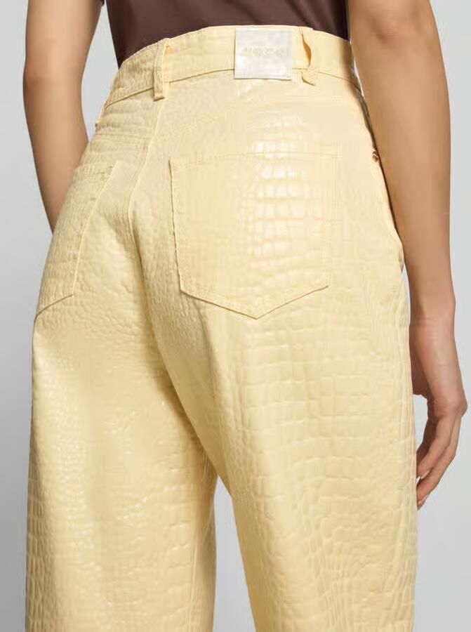 Marc Cain relaxed fit broek in all-over look - Foto 2