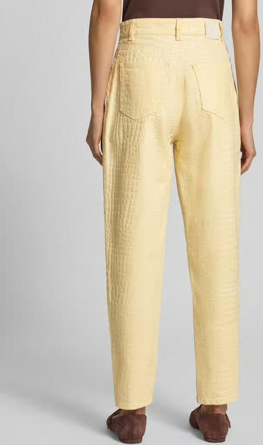 Marc Cain relaxed fit broek in all-over look - Foto 2