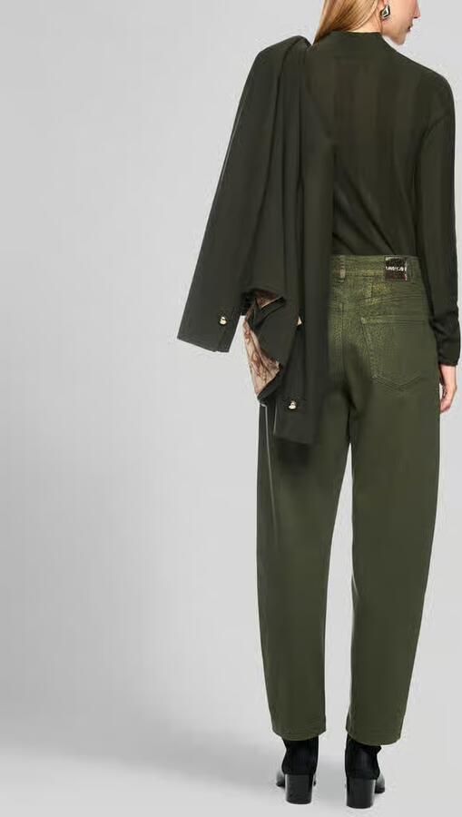 Marc Cain relaxed fit high waist jeans met steekzakken - Foto 3