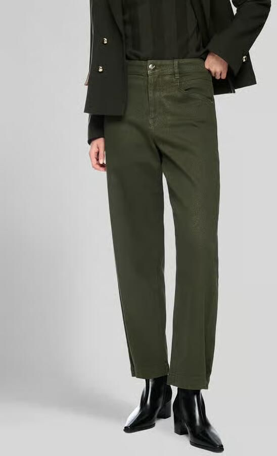 Marc Cain relaxed fit high waist jeans met steekzakken - Foto 2