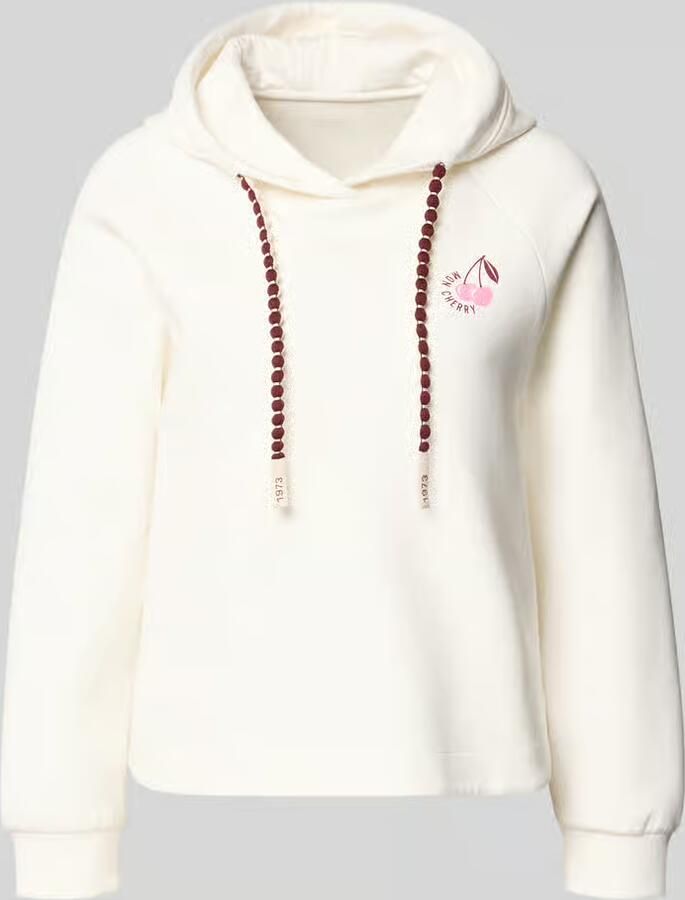 Marc Cain Relaxed fit HOODIE met Motiefprint - Foto 2