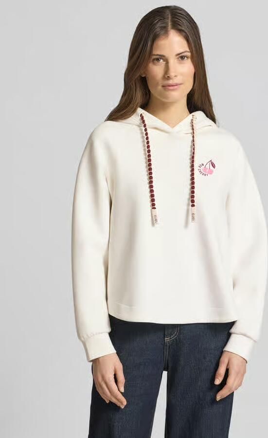 Marc Cain Relaxed fit HOODIE met Motiefprint - Foto 4