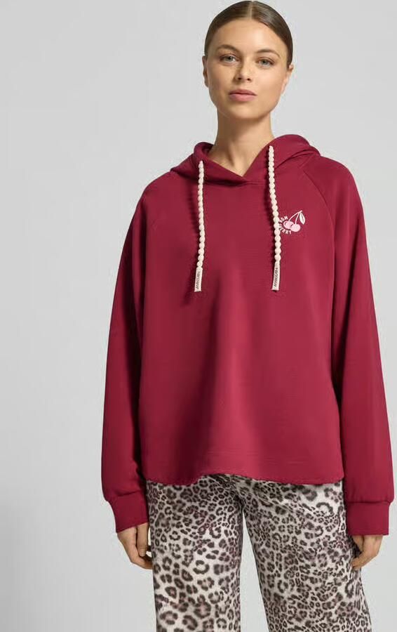 Marc Cain Relaxed fit HOODIE met Motiefprint - Foto 4