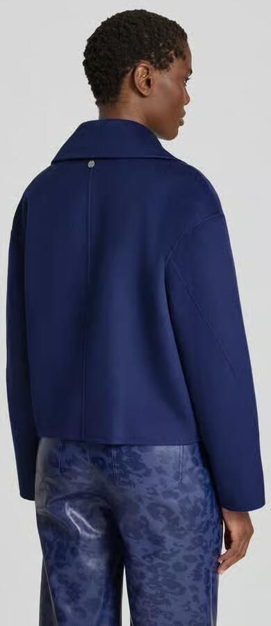 Marc Cain relaxed fit jack van pure wol