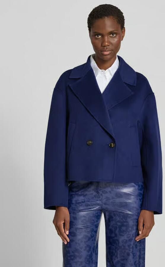 Marc Cain relaxed fit jack van pure wol - Foto 4