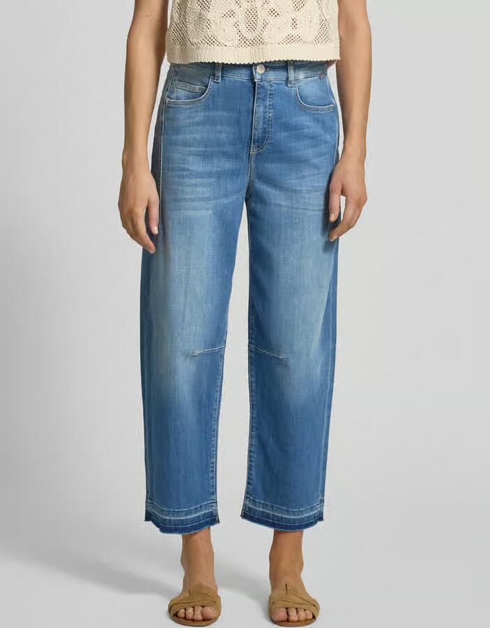 Marc Cain Relaxed fit jeans in used-look - Foto 2