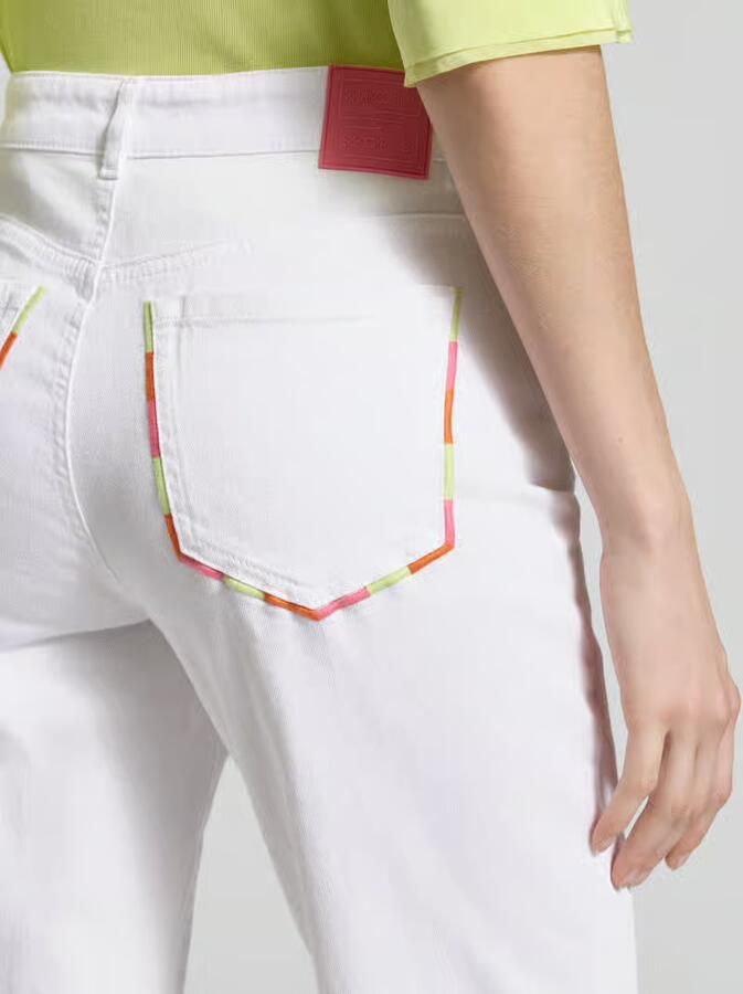 Marc Cain Relaxed fit jeans met stitchings