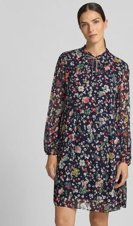 Marc Cain relaxed fit jurk van pure viscose - Foto 3