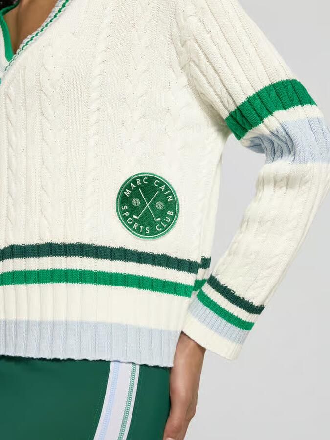 Marc Cain Relaxed fit Pullover met lanawol-aandeel - Foto 2